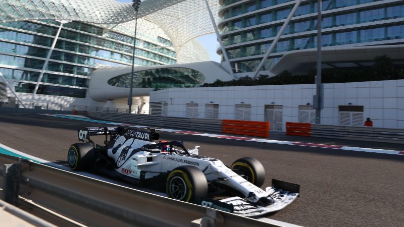 Yuki Tsuonda, Abu Dhabi test 2020